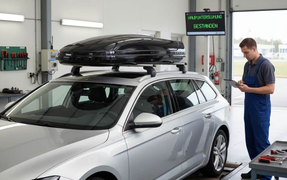 Mit Dachbox zum TÜV? Geht das? Und braucht man hier für HU?